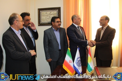 بازدید هیئت اعزامی دانشگاه صنعتی اصفهان از دانشگاه های اقلیم کردستان عراق