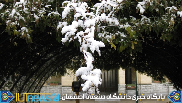 گالری تصاویر روزهای برفی دانشگاه صنعتی اصفهان