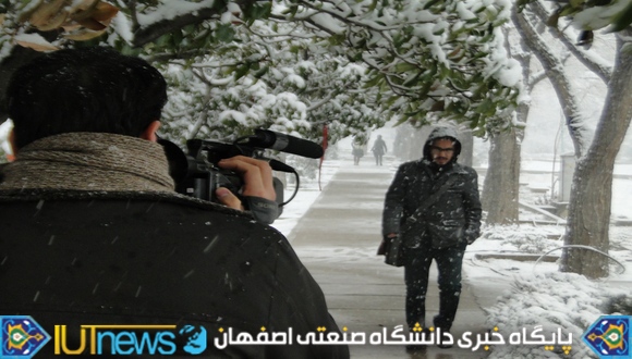 گالری تصاویر روزهای برفی دانشگاه صنعتی اصفهان
