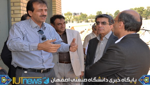 بازدید معاون پژوهش و فناوری وزیرعلوم از ظرفیت ها و دستاوردهای دانشگاه صنعتی اصفهان