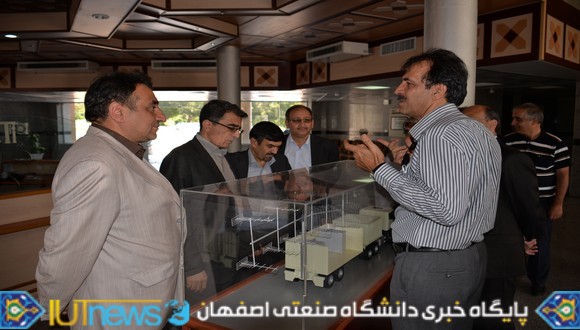 بازدید معاون پژوهش و فناوری وزیرعلوم از ظرفیت ها و دستاوردهای دانشگاه صنعتی اصفهان