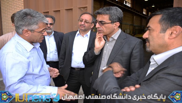 بازدید معاون پژوهش و فناوری وزیرعلوم از ظرفیت ها و دستاوردهای دانشگاه صنعتی اصفهان