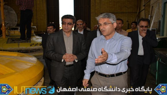 بازدید معاون پژوهش و فناوری وزیرعلوم از ظرفیت ها و دستاوردهای دانشگاه صنعتی اصفهان