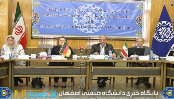 بازدید هیأت عالی رتبه مؤسسه (DAAD) آلمان از دانشگاه صنعتی اصفهان