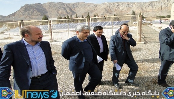 بازدید معاون علمی وفناوری رئیس جمهور از توانمندی ها و دستاوردهای دانشگاه صنعتی اصفهان