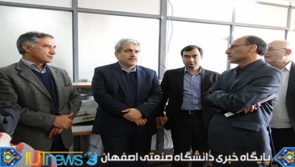 بازدید معاون علمی وفناوری رئیس جمهور از توانمندی ها و دستاوردهای دانشگاه صنعتی اصفهان