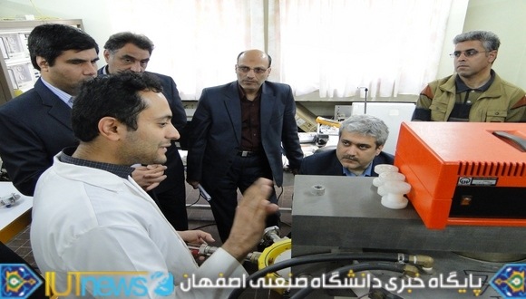 بازدید معاون علمی وفناوری رئیس جمهور از توانمندی ها و دستاوردهای دانشگاه صنعتی اصفهان