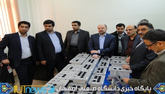 بازدید معاون علمی وفناوری رئیس جمهور از توانمندی ها و دستاوردهای دانشگاه صنعتی اصفهان