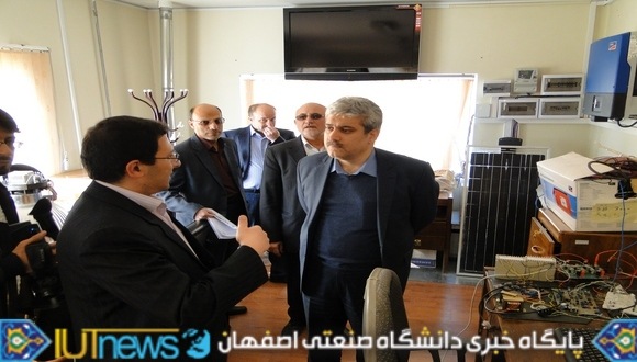 بازدید معاون علمی وفناوری رئیس جمهور از توانمندی ها و دستاوردهای دانشگاه صنعتی اصفهان