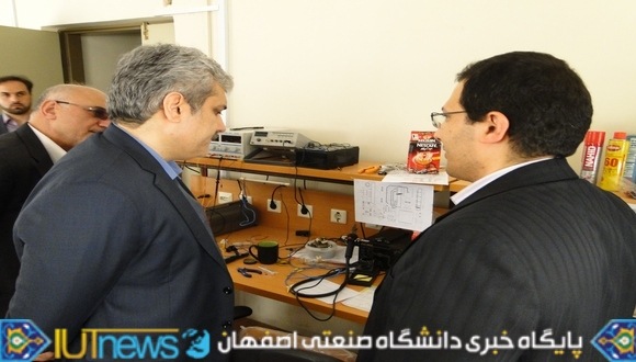 بازدید معاون علمی وفناوری رئیس جمهور از توانمندی ها و دستاوردهای دانشگاه صنعتی اصفهان