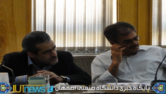 نشست مشترک اعضای شورای قطب های علمی کشور و مسئولین پژوهشی دانشگاه صنعتی اصفهان