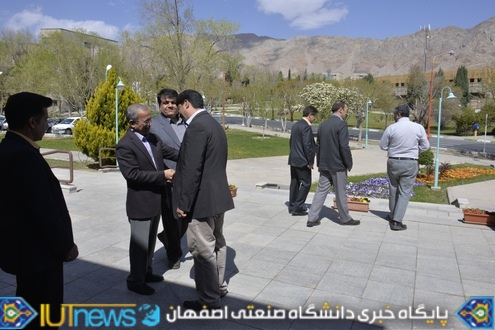 برگزاری آیین دیدار نوروزی دانشگاهیان دردانشگاه صنعتی اصفهان