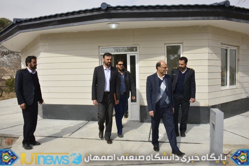 افتتاح بزرگترین نماد دانشگاهی کشور در دانشگاه صنعتی اصفهان