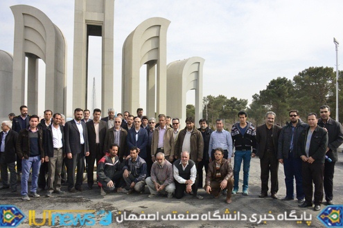 افتتاح بزرگترین نماد دانشگاهی کشور در دانشگاه صنعتی اصفهان