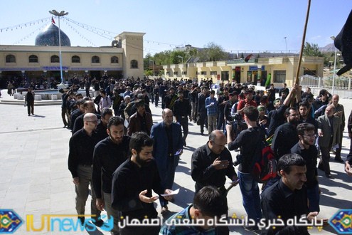 قافله بزرگ سوگواران حسینی دانشگاه صنعتی اصفهان‬