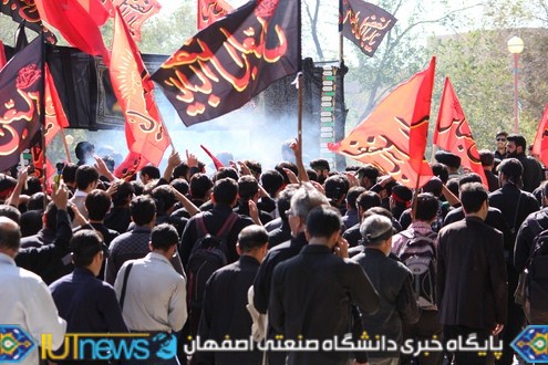 قافله بزرگ سوگواران حسینی دانشگاه صنعتی اصفهان‬