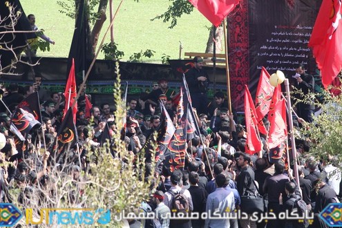 قافله بزرگ سوگواران حسینی دانشگاه صنعتی اصفهان‬