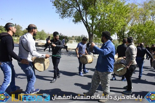 قافله بزرگ سوگواران حسینی دانشگاه صنعتی اصفهان‬