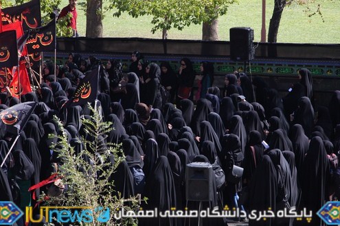 قافله بزرگ سوگواران حسینی دانشگاه صنعتی اصفهان‬