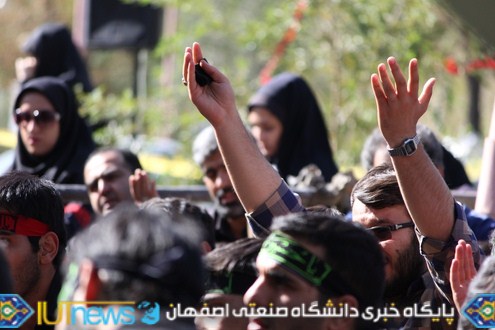 قافله بزرگ سوگواران حسینی دانشگاه صنعتی اصفهان‬
