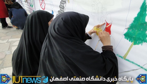 گزارش تصویری نقاشی خیابانی با عنوان &quot;ولی افتاد مشکل ها“ (عکس ها:شاه محمدی)  