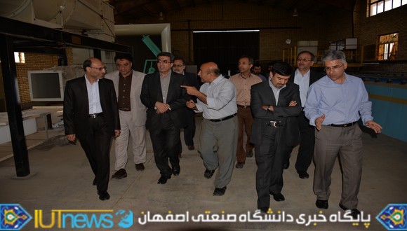 بازدید معاون پژوهش و فناوری وزیرعلوم از ظرفیت ها و دستاوردهای دانشگاه صنعتی اصفهان