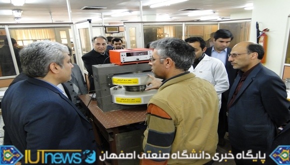 بازدید معاون علمی وفناوری رئیس جمهور از توانمندی ها و دستاوردهای دانشگاه صنعتی اصفهان